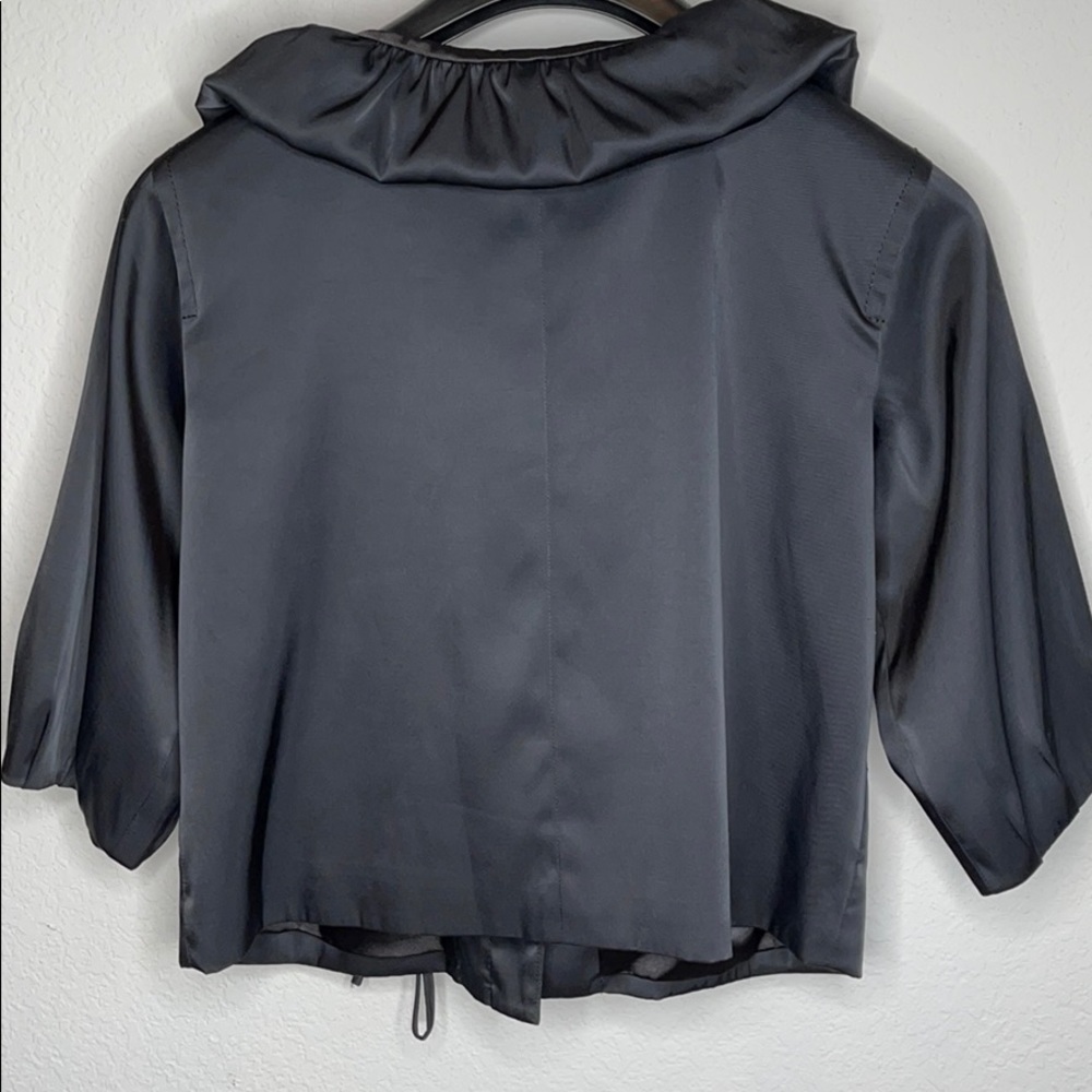 Eci Black Cropped Jacket- Versatile - image 2